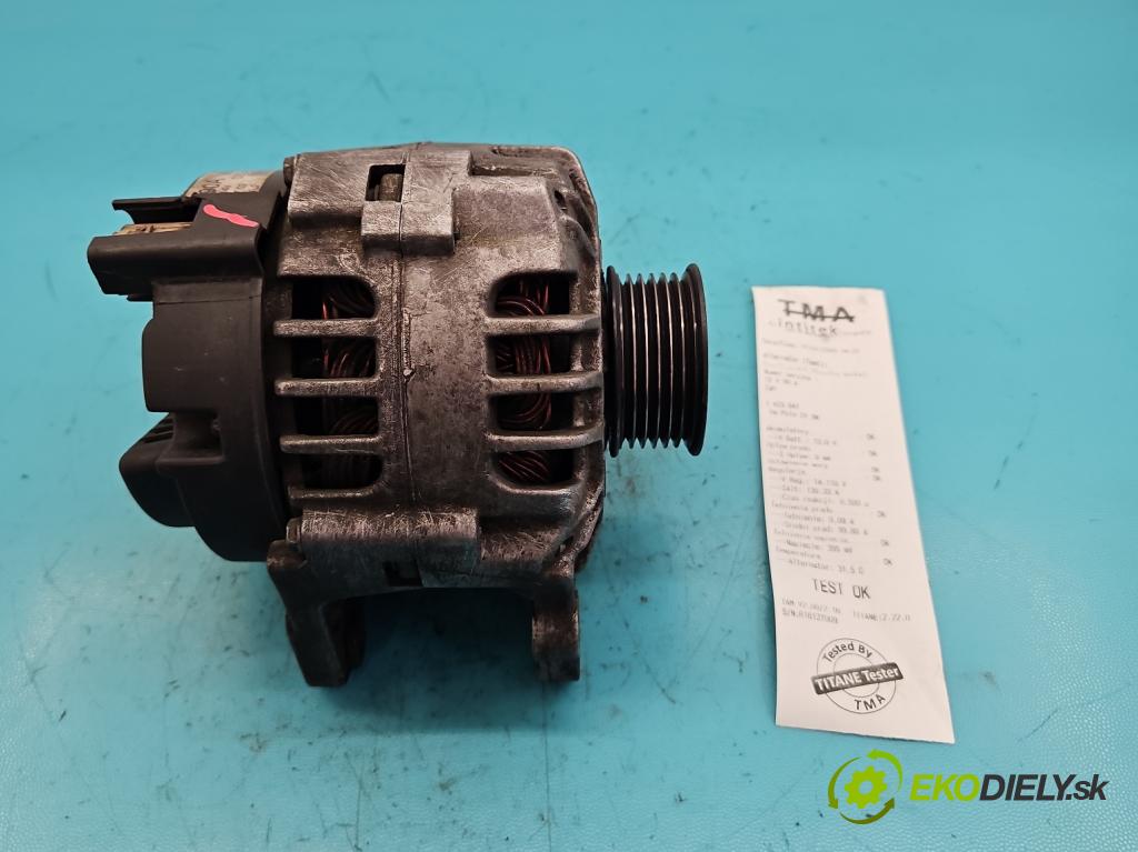 Vw Polo IV 9N 2001-2009 1.2 6V (AWY) 54 HP manual 40 kW 1198 cm3 3- Alternator 03D903025E (Alternátory)