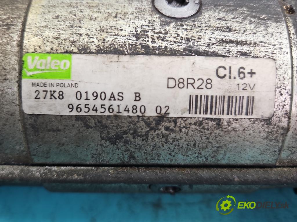 Citroen C5 II 2008-2017 2.0 HDi 136 HP automatic 100 kW 1997 cm3 5- štartér D8R28 (Štartéry)