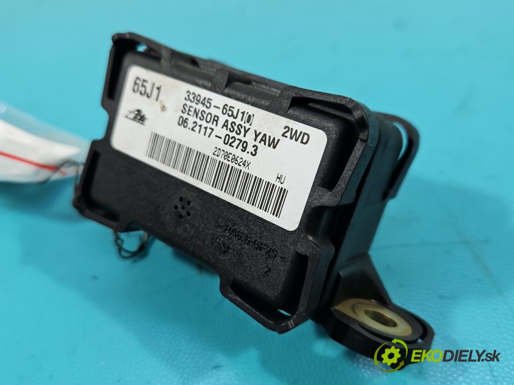 Opel Agila B 2008-2014 1.0 65 hp manual 48 kW 996 cm3 5- snímač ESP 33945-65J10