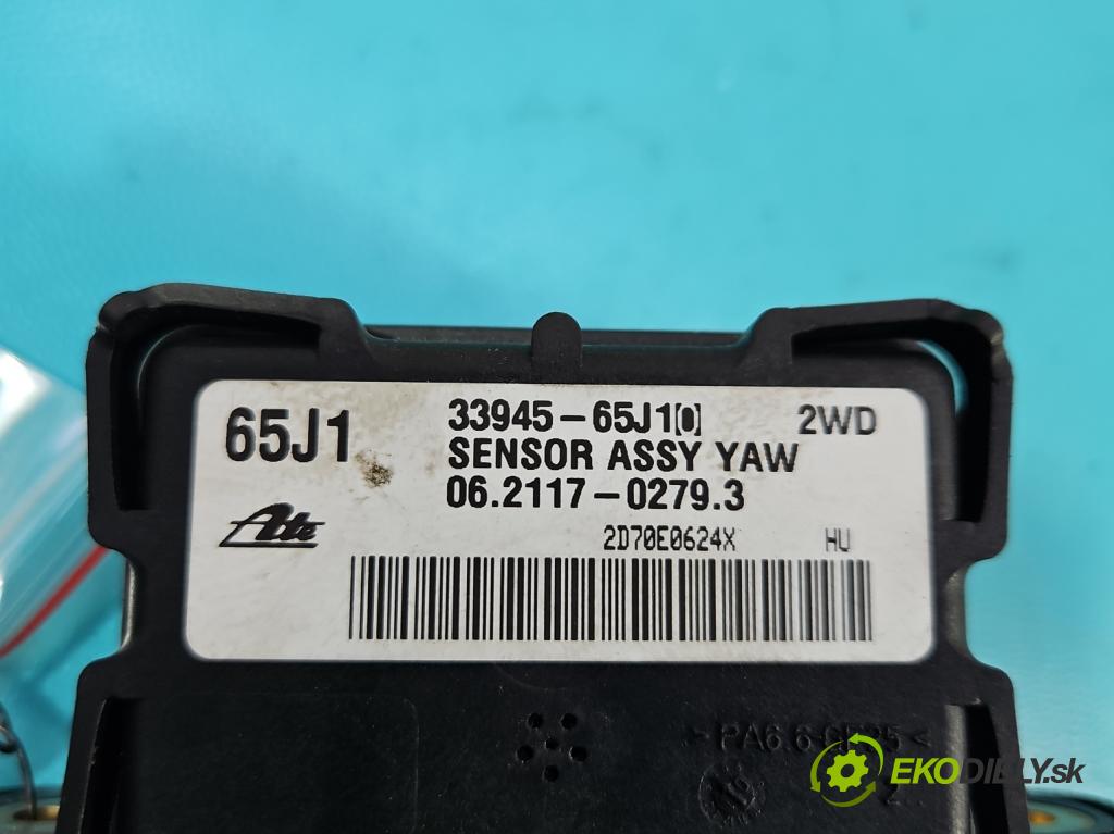 Opel Agila B 2008-2014 1.0 65 hp manual 48 kW 996 cm3 5- snímač ESP 33945-65J10