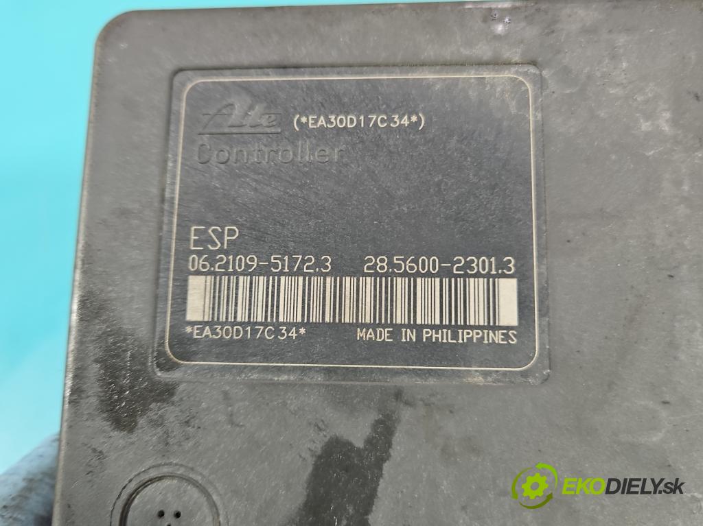 Opel Agila B 2008-2014 1.0 65 HP manual 48 kW 996 cm3 5- čerpadlo abs 062109-51723 (Pumpy ABS)