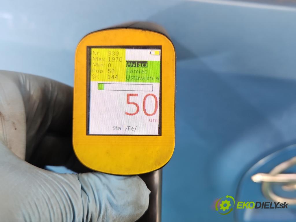 Opel Agila B 2008-2014 1.0 65 hp manual 48 kW 996 cm3 5- zadní kufrové dveře  (Zadní kapoty)