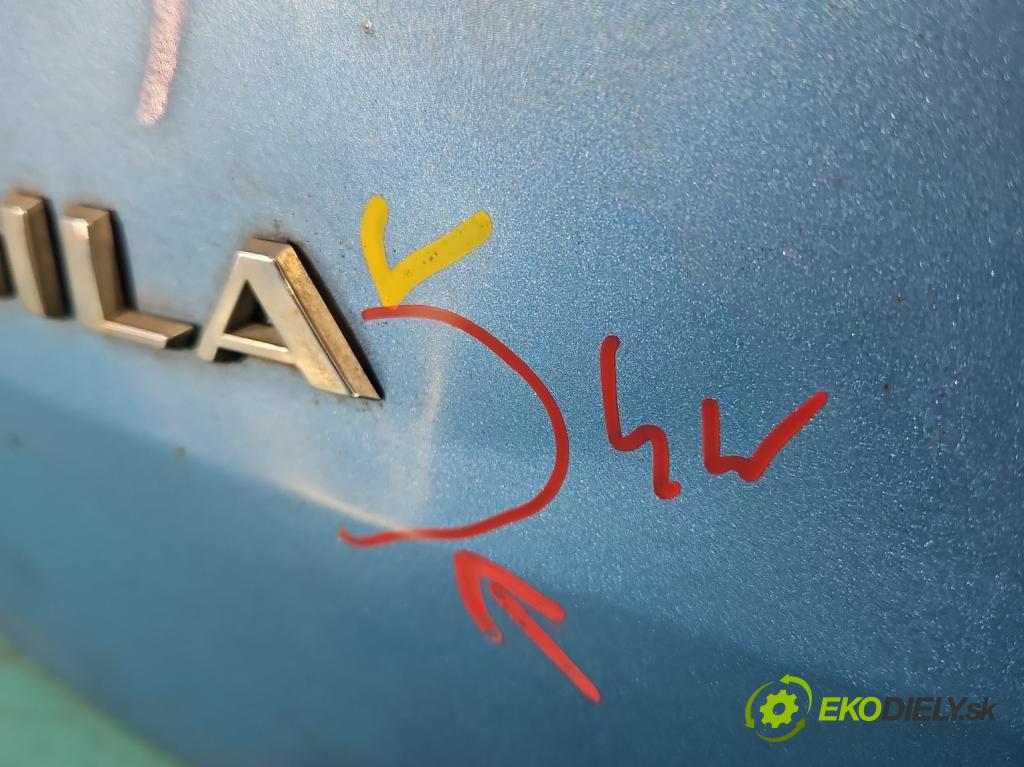 Opel Agila B 2008-2014 1.0 65 hp manual 48 kW 996 cm3 5- zadní kufrové dveře  (Zadní kapoty)