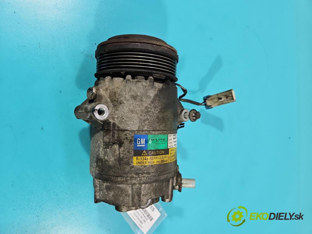 Opel Zafira A 1999-2005 2.0 dti 101 HP manual 74 kW 1995 cm3 5- Kompresor: klimatizácie 24464152 (Kompresory klimatizácie)