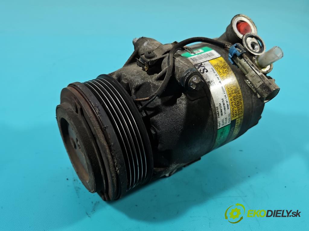 Opel Zafira A 1999-2005 2.0 dti 101 HP manual 74 kW 1995 cm3 5- Kompresor: klimatizácie 24464152 (Kompresory klimatizácie)