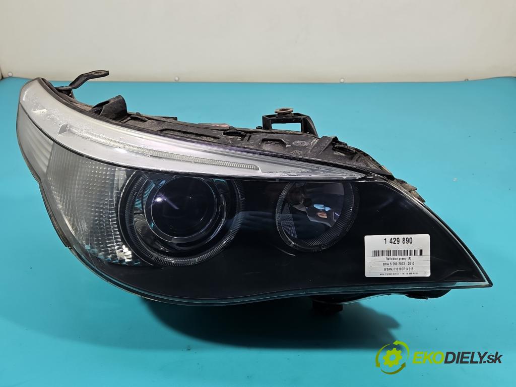 Bmw 5 E60 2003-2010 3.0d 218 HP automatic 160 kW 2993 cm3 5- Reflektor: pravý (Svetlo predné pravé)