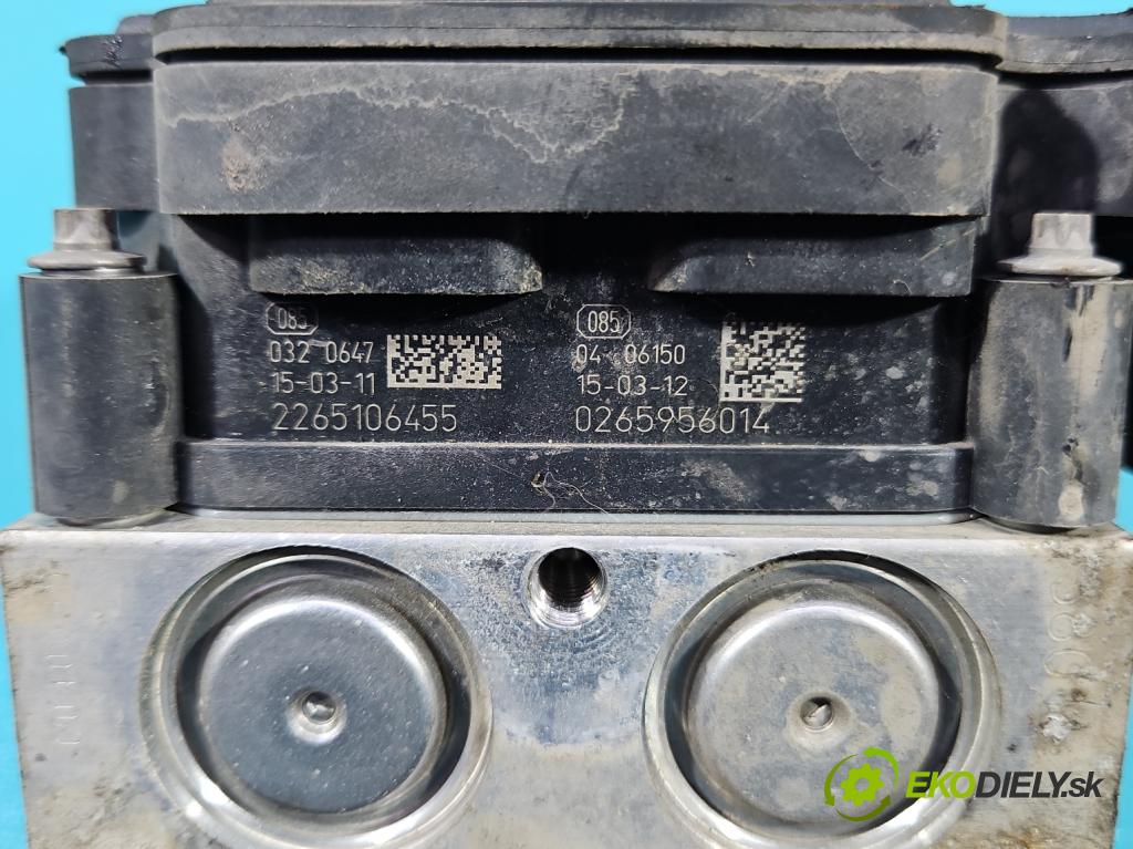 Toyota Auris II 2012-2018 1.4 D4D 90 HP manual 66 kW 1364 cm3 5- čerpadlo abs 2265106455 (Pumpa ABS)