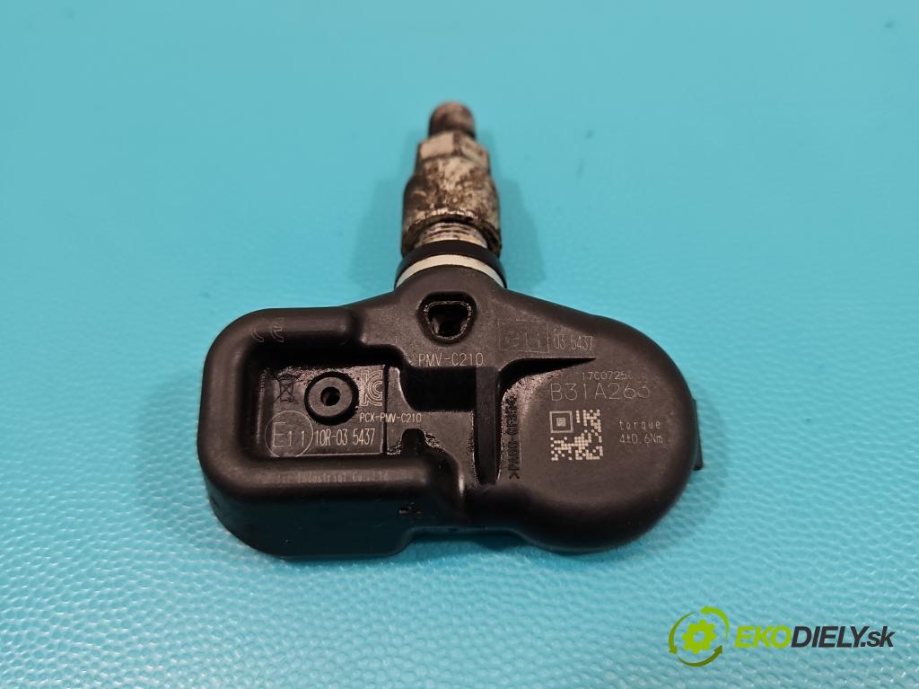 Toyota Auris II 2012-2018 1.4 D4D 90 HP manual 66 kW 1364 cm3 5- snímač tlak: pneumatika 035437 (Snímač tlaku v pneumatike)