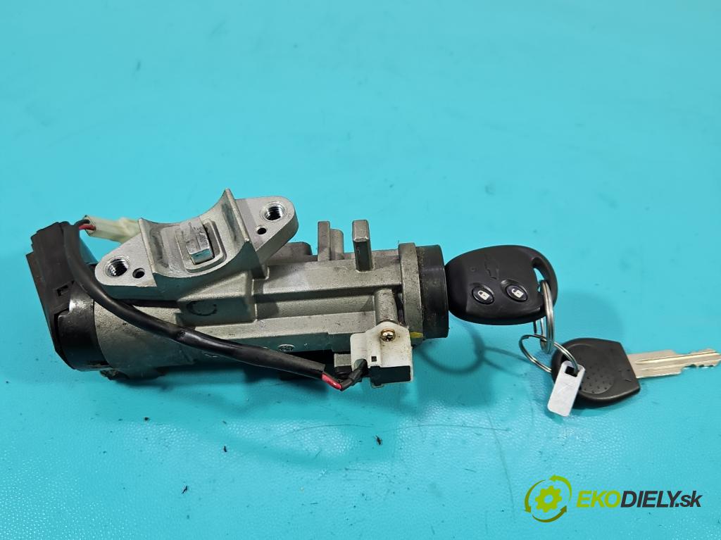 Chevrolet Aveo T200 2003-2008 1,2.0 8V 72 HP manual 53 kW 1150 cm3 5- Spínačka 96540559 (Spínacie skrinky a kľúče)