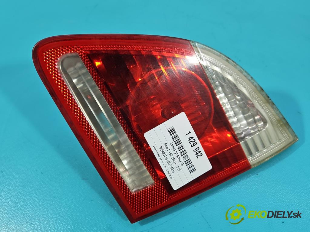 Bmw 5 E60 2003-2010 3.0d 218 HP automatic 160 kW 2993 cm3 5- svetlo / reflektor zadné pravé 6925894 (Kľučka dverí ostatné)