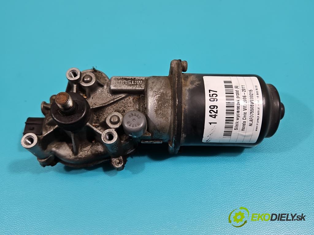 Honda Civic VIII 2006-2011 1.8 16V 140 hp manual 103 kW 1799 cm3 4- motor stěračů přední