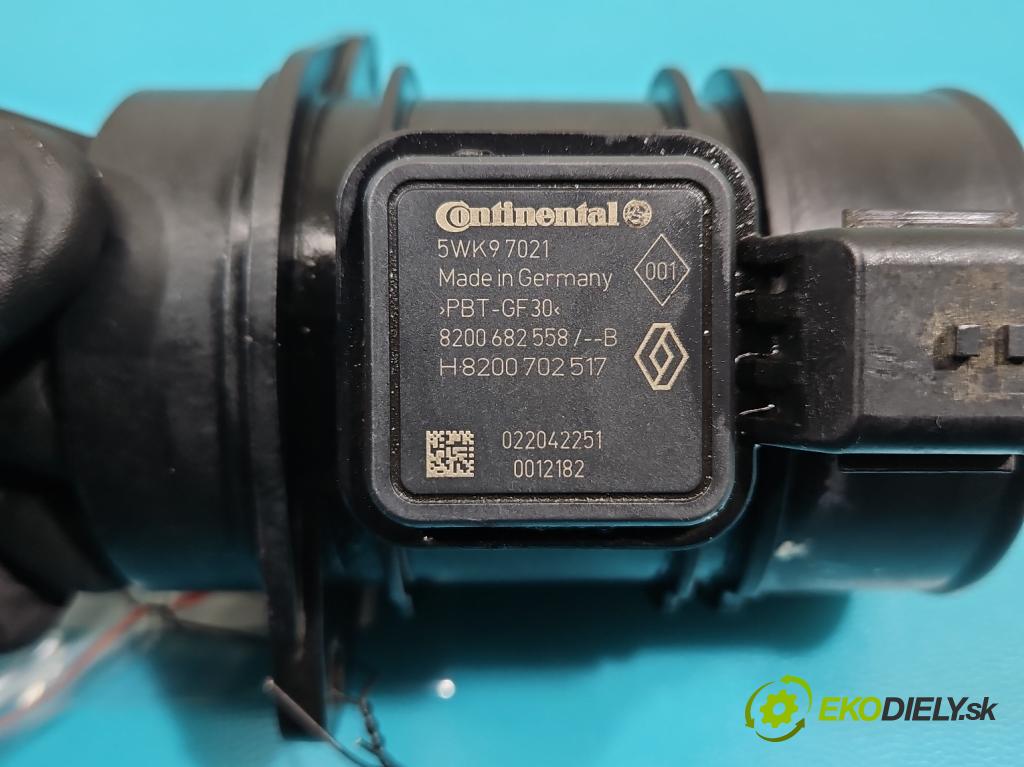 Renault Scenic III 2009-2016 1.6 dci 131 HP manual 96 kW 1598 cm3 5- průtokoměr: 5WK97021 (Váhy vzduchu)