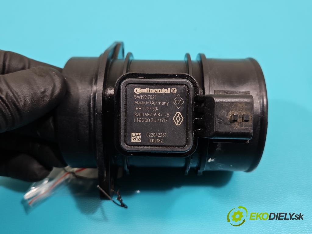 Renault Scenic III 2009-2016 1.6 dci 131 HP manual 96 kW 1598 cm3 5- průtokoměr: 5WK97021 (Váhy vzduchu)