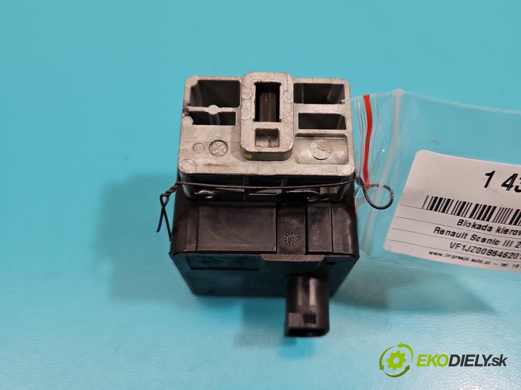 Renault Scenic III 2009-2016 1.6 dci 131 HP manual 96 kW 1598 cm3 5- Blokáda: řízení:  (Ostatné)