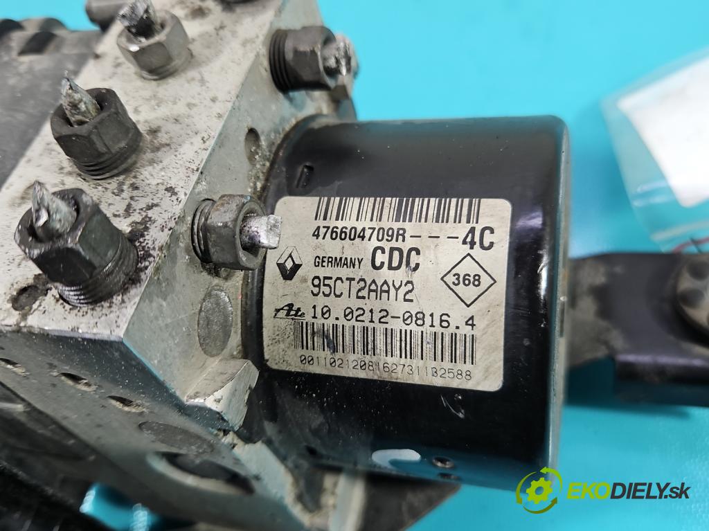 Renault Scenic III 2009-2016 1.6 dci 131 hp manual 96 kW 1598 cm3 5- čerpadlo abs 28.5611-3604.3 (Pumpy brzdové)