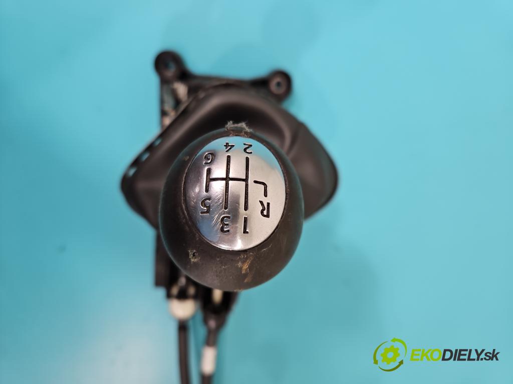 Renault Scenic III 2009-2016 1.6 dci 131 HP manual 96 kW 1598 cm3 5- Páka: Změny: stupeň,rýchlosť  (Rýchlostná páka (kulisa))