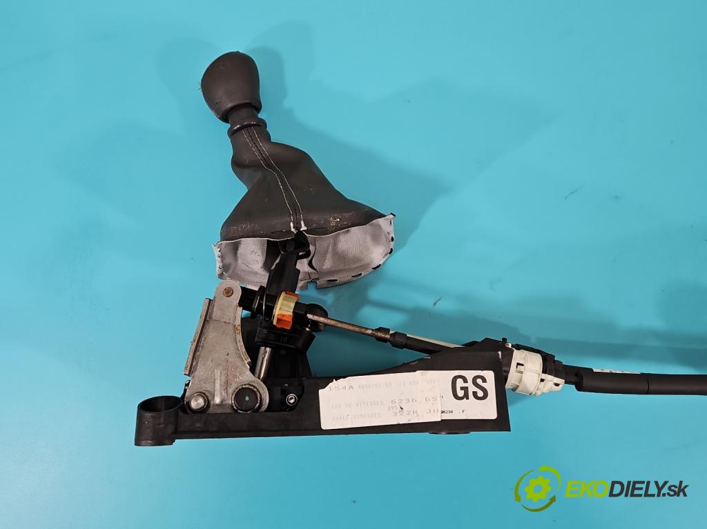 Renault Scenic III 2009-2016 1.6 dci 131 HP manual 96 kW 1598 cm3 5- Páka: Změny: stupeň,rýchlosť  (Rýchlostná páka (kulisa))