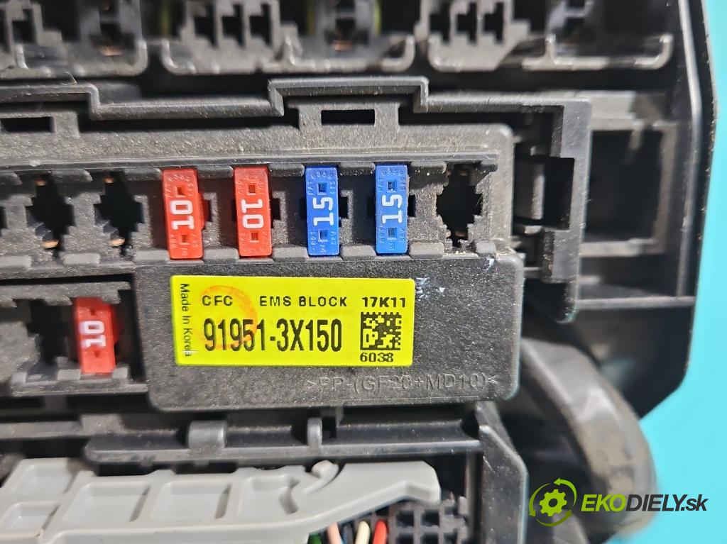 Kia Ceed II 2012-2018 1.6 GDI 135 hp manual 99 kW 1591 cm3 5- skříňka pojistková 91950-3X510 (Pojistkové skříňky)
