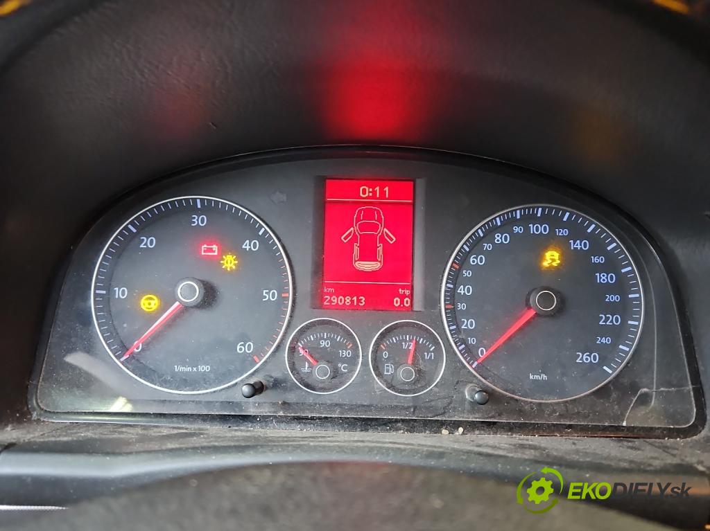 Vw Touran I 2003-2015 2.0 tdi 136 HP manual 100 kW 1968 cm3 5- prístrojovka/ budíky 1T0920872F (Prístrojové dosky, displeje)