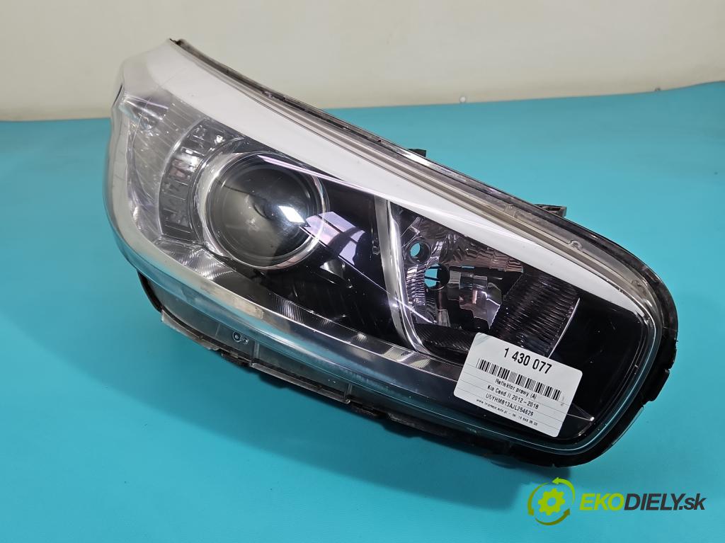 Kia Ceed II 2012-2018 1.6 GDI 135 HP manual 99 kW 1591 cm3 5- Reflektor: pravý 92102-A2010 (Pravé)