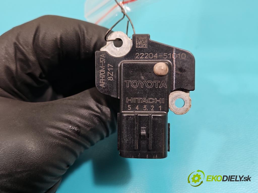 Toyota Land Cruiser J200 2007- 4.5 V8 D4D 286 HP automatic 210 kW 4461 cm3 5- průtokoměr: 22204-51010 (Váhy vzduchu)