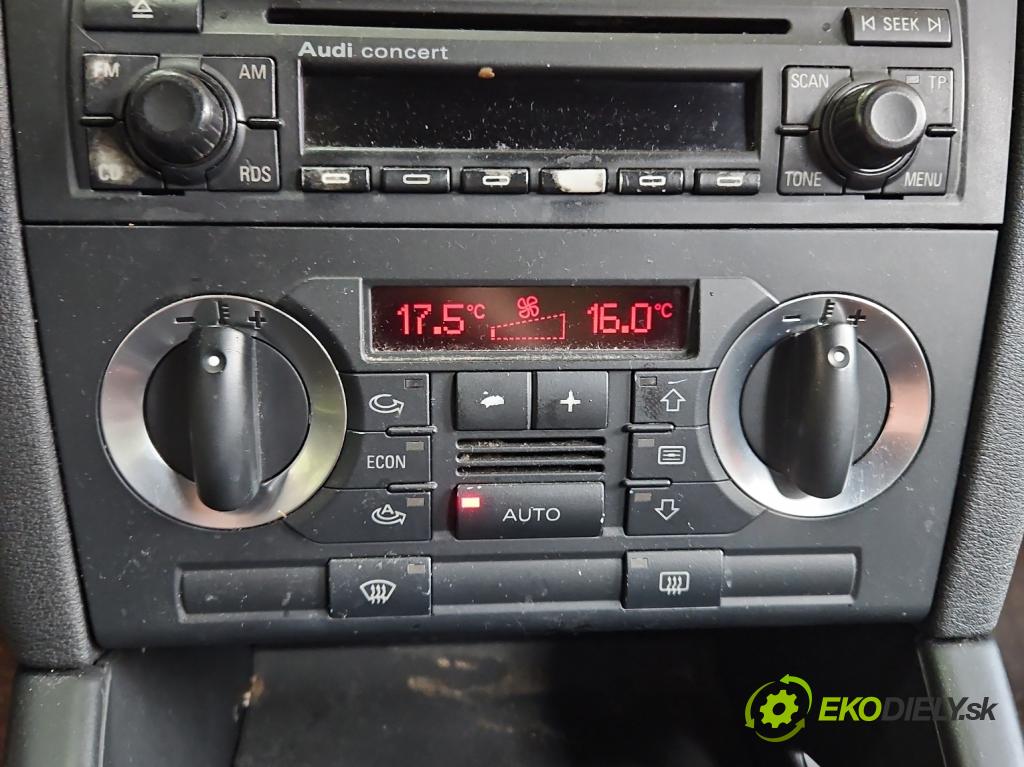 Audi A3 8P 2003-2012 2.0 FSI 150 HP manual 110 kW 1984 cm3 3- panel kúrenia 8P0820043H