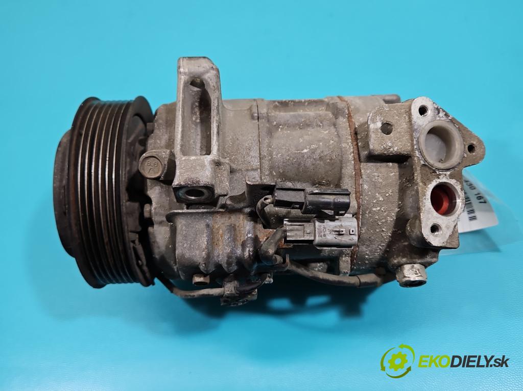 Nissan X-trail III T32 2013-2021 1.6 dci 131 HP manual 96 kW 1598 cm3 5- Kompresor: klimatizácie 447250-1520 (Kompresory klimatizácie)