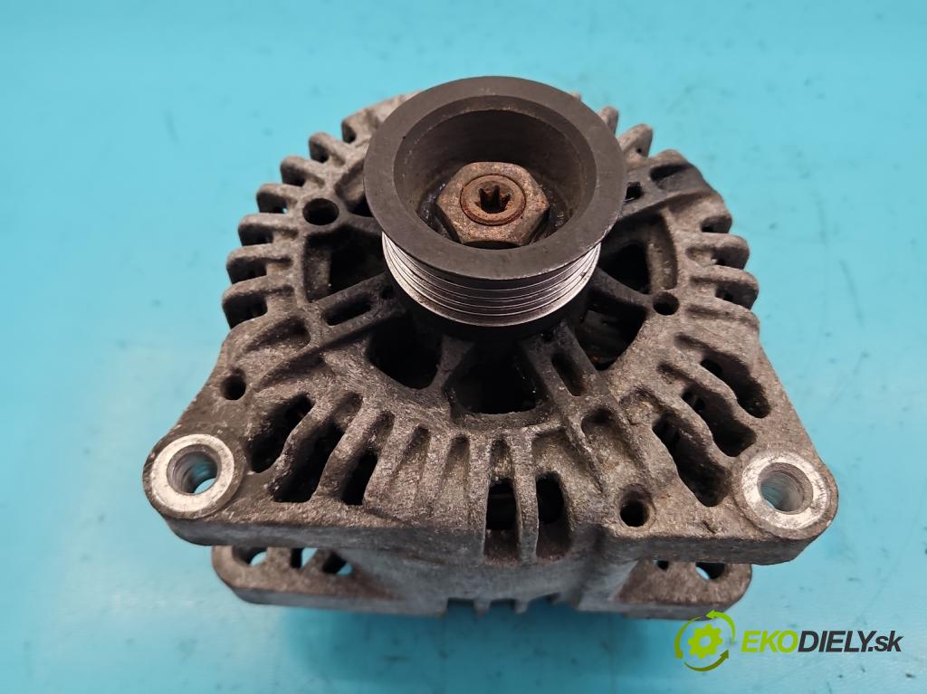 Citroen C2 1.4 hdi 73 HP manual 54 kW 1360 cm3 3- Alternator 9646476280 (Alternátory)