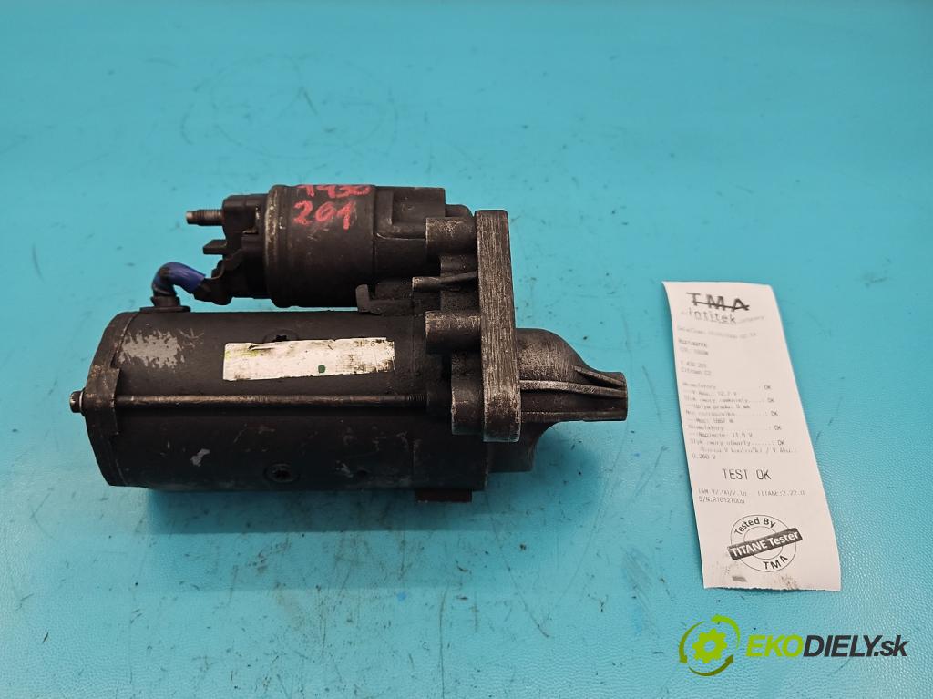 Citroen C2 1.4 hdi 73 HP manual 54 kW 1360 cm3 3- štartér  (Štartéry)