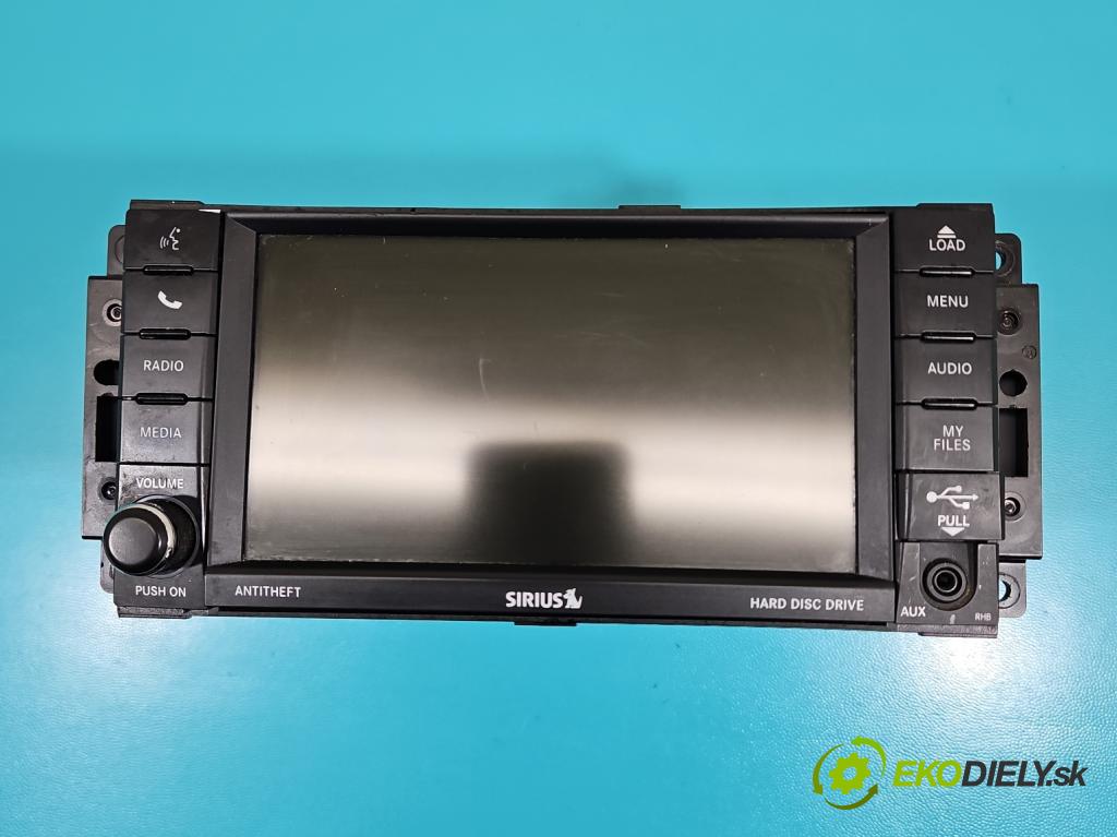 Dodge Caravan V 2007-2020 3.6 V6 automatic 211 kW 3605 cm3 5- Radio originál P68368206AA
