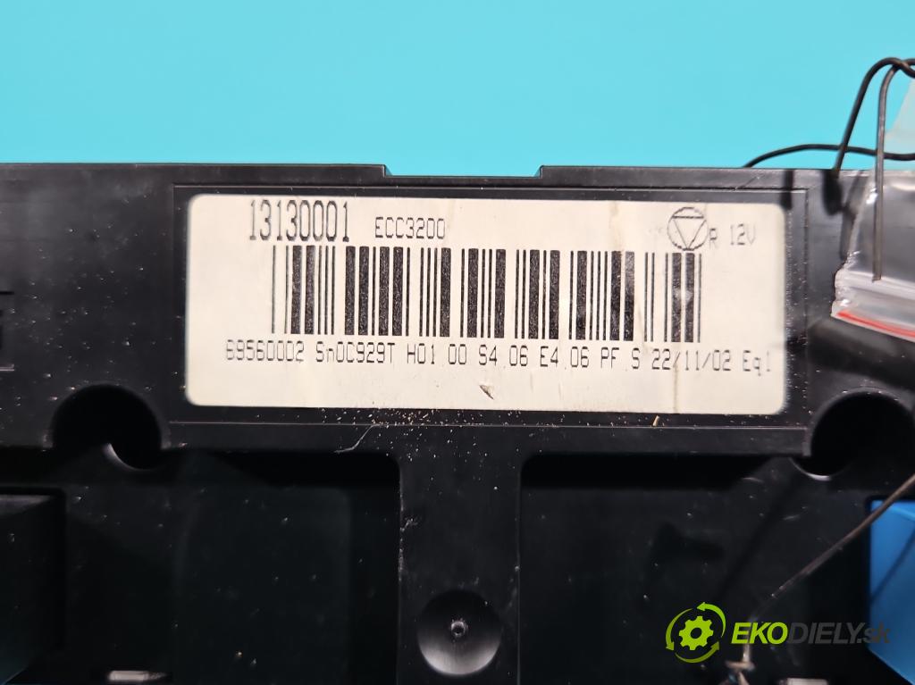 Opel Vectra C 2002-2008 1.8 16V 122 HP manual 90 kW 1796 cm3 4- panel kúrenia 13130001
