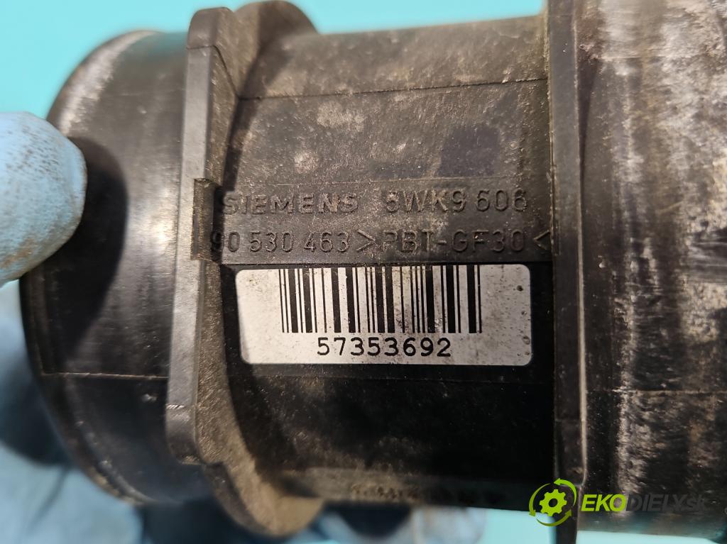 Opel Vectra C 2002-2008 1.8 16V 122 HP manual 90 kW 1796 cm3 4- průtokoměr: 90530463 (Váhy vzduchu)