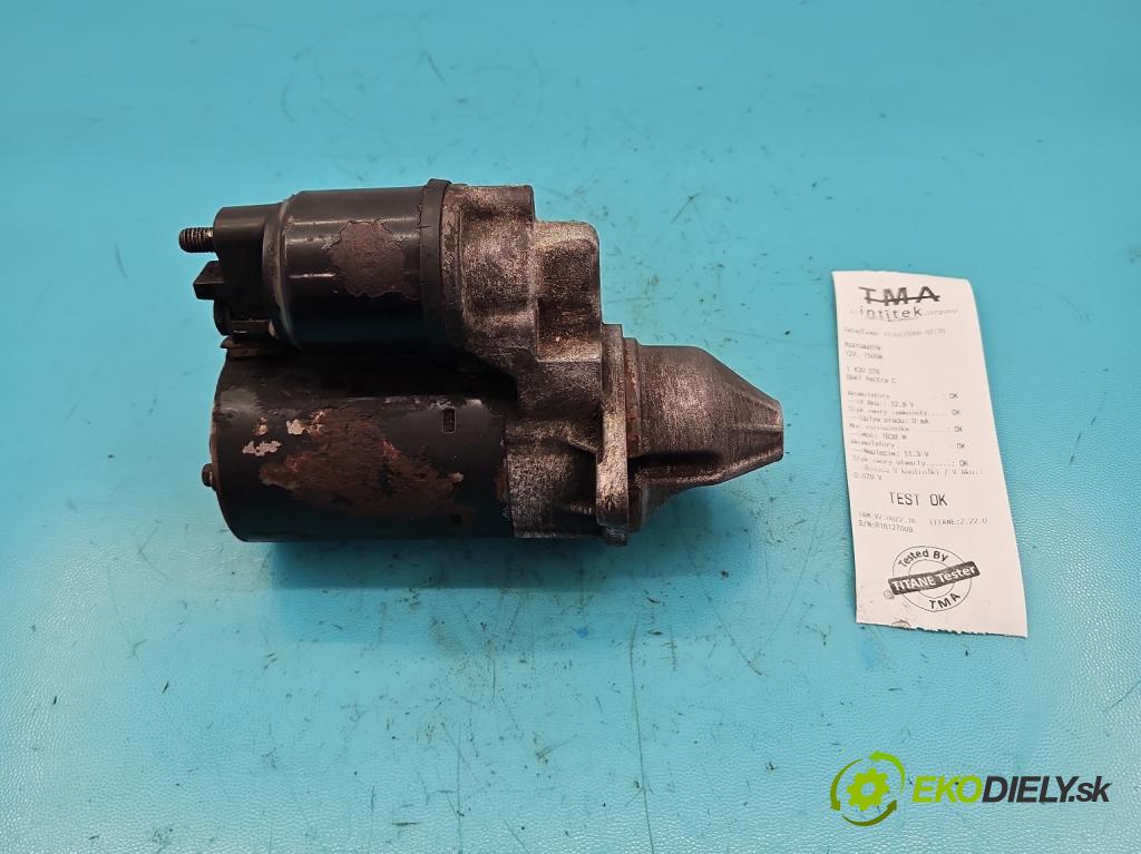 Opel Vectra C 2002-2008 1.8 16V 122 HP manual 90 kW 1796 cm3 4- štartér  (Štartéry)