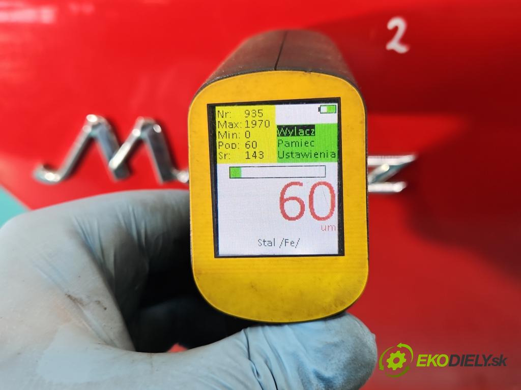 Daewoo Matiz 0.8 51KM manual 37,5 kW 796 cm3 5- zadní kufrové dveře  (Zadní kapoty)