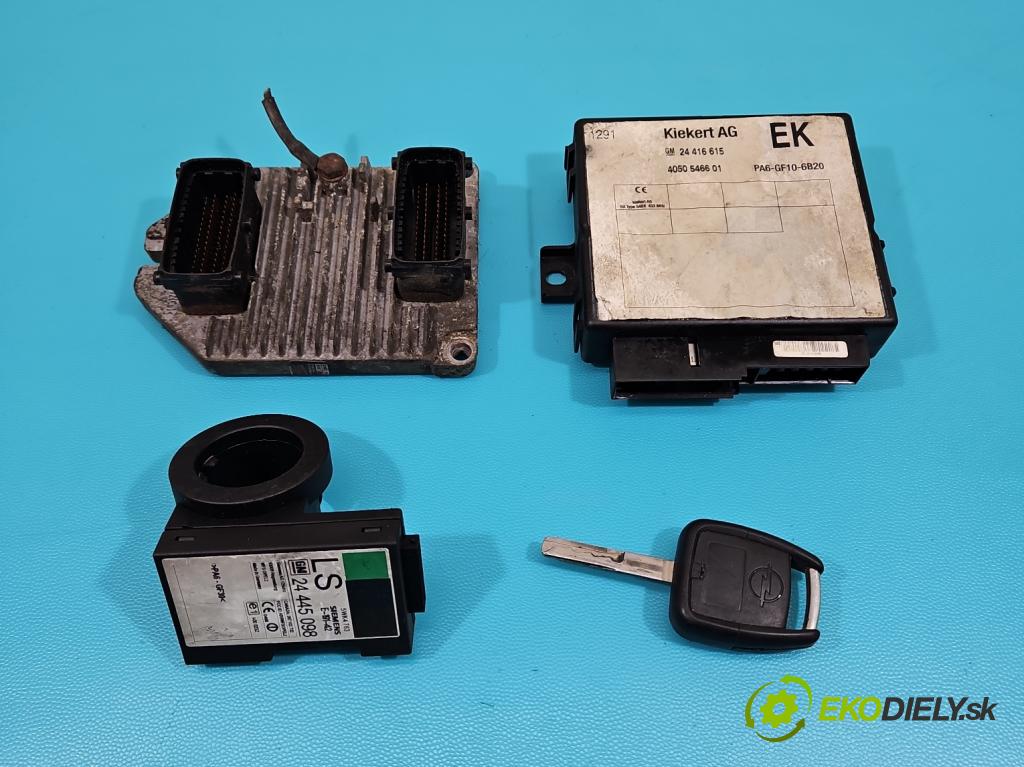 Opel Vectra B 1995-2002 1.8 16V 125 HP manual 92 kW 1796 cm3 4- riadiaca jednotka motora 09158689