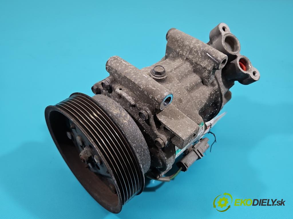 Renault Clio III 2005-2012 1,2.0 TCE: 101 HP manual 74 kW 1149 cm3 5- Kompresor: klimatizácie 8200819568-A (Kompresory klimatizácie)