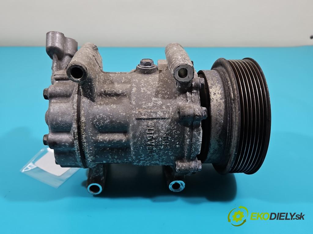 Renault Clio III 2005-2012 1,2.0 TCE: 101 HP manual 74 kW 1149 cm3 5- Kompresor: klimatizácie 8200819568-A (Kompresory klimatizácie)