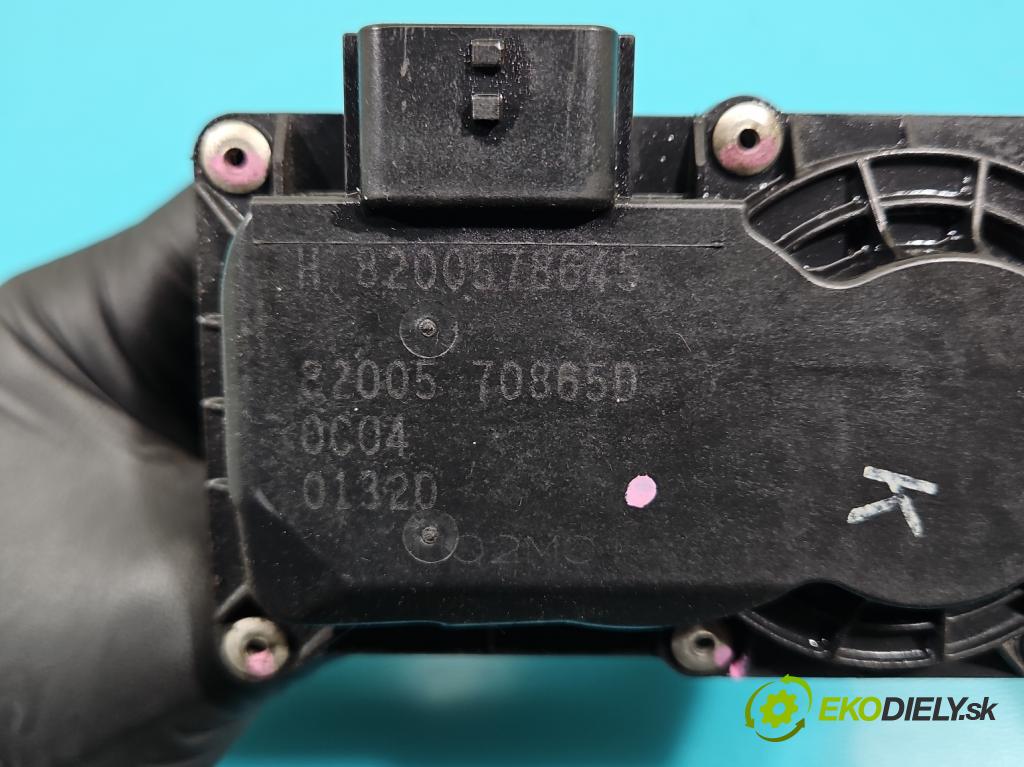 Renault Clio III 2005-2012 1,2.0 TCE: 101 HP manual 74 kW 1149 cm3 5- klapka 8200578645 (Škrtiace klapky)