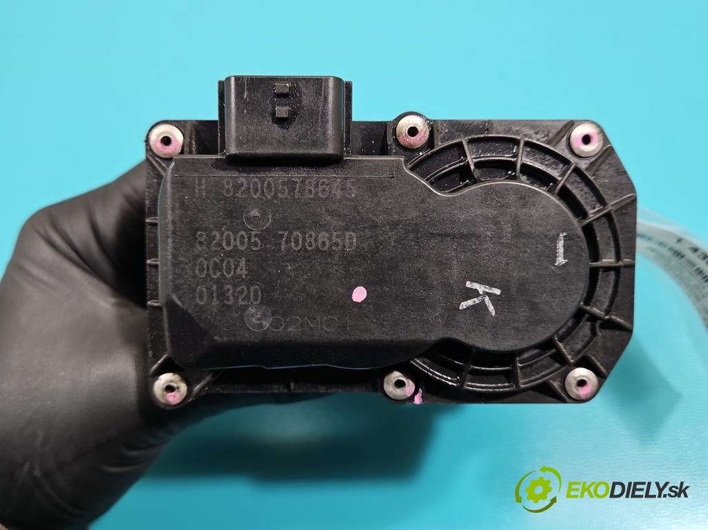 Renault Clio III 2005-2012 1,2.0 TCE: 101 HP manual 74 kW 1149 cm3 5- klapka 8200578645 (Škrtiace klapky)