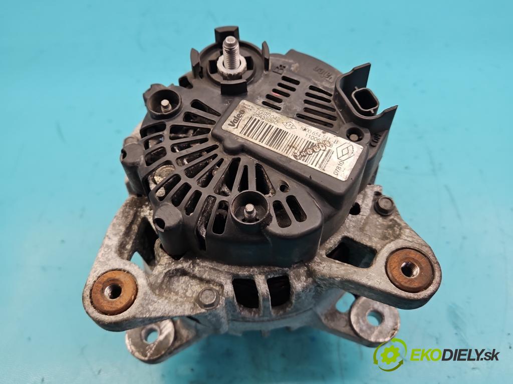 Renault Clio III 2005-2012 1,2.0 TCE: 101 HP manual 74 kW 1149 cm3 5- Alternator 8200654541 (Alternátory)
