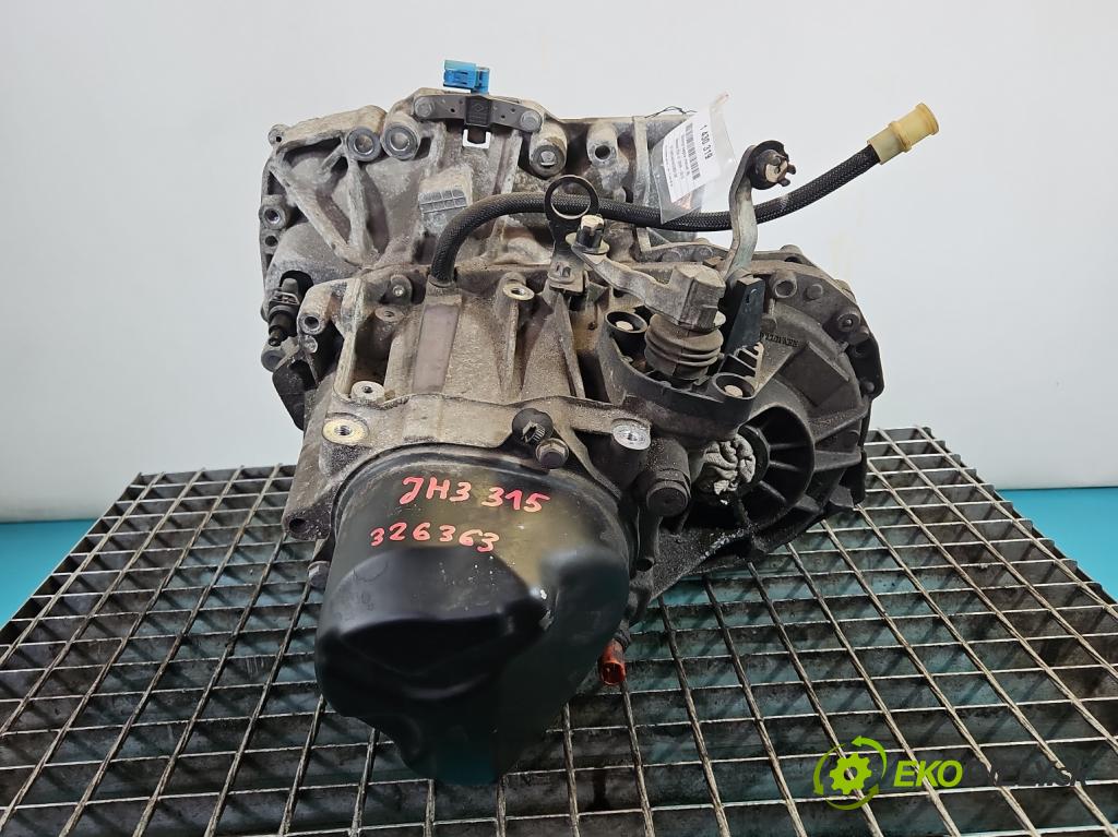 Renault Clio III 2005-2012 1,2.0 TCE: 101 HP manual 74 kW 1149 cm3 5- prevodovka stupeň,rýchlosť manual JH3315