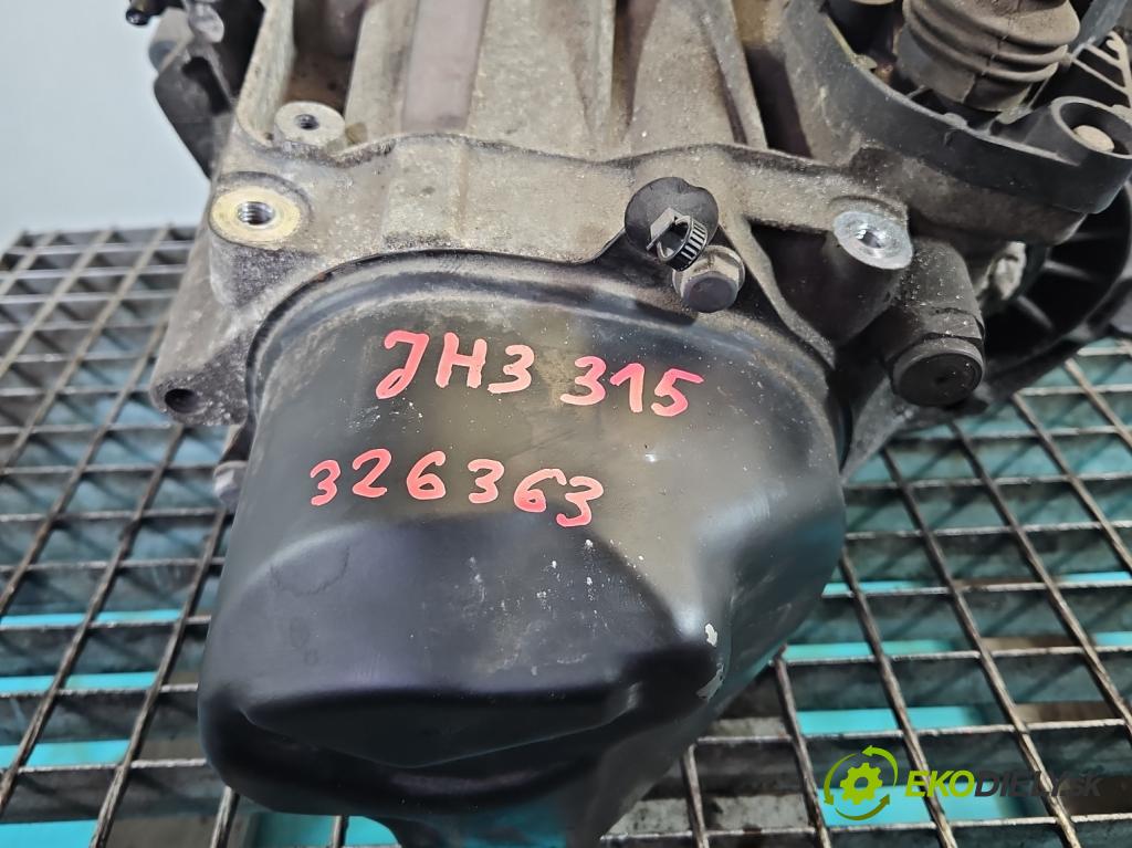 Renault Clio III 2005-2012 1,2.0 TCE: 101 HP manual 74 kW 1149 cm3 5- prevodovka stupeň,rýchlosť manual JH3315