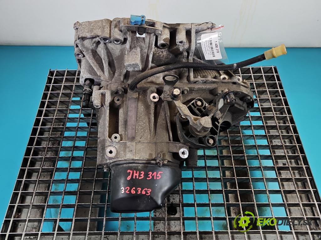 Renault Clio III 2005-2012 1,2.0 TCE: 101 HP manual 74 kW 1149 cm3 5- prevodovka stupeň,rýchlosť manual JH3315