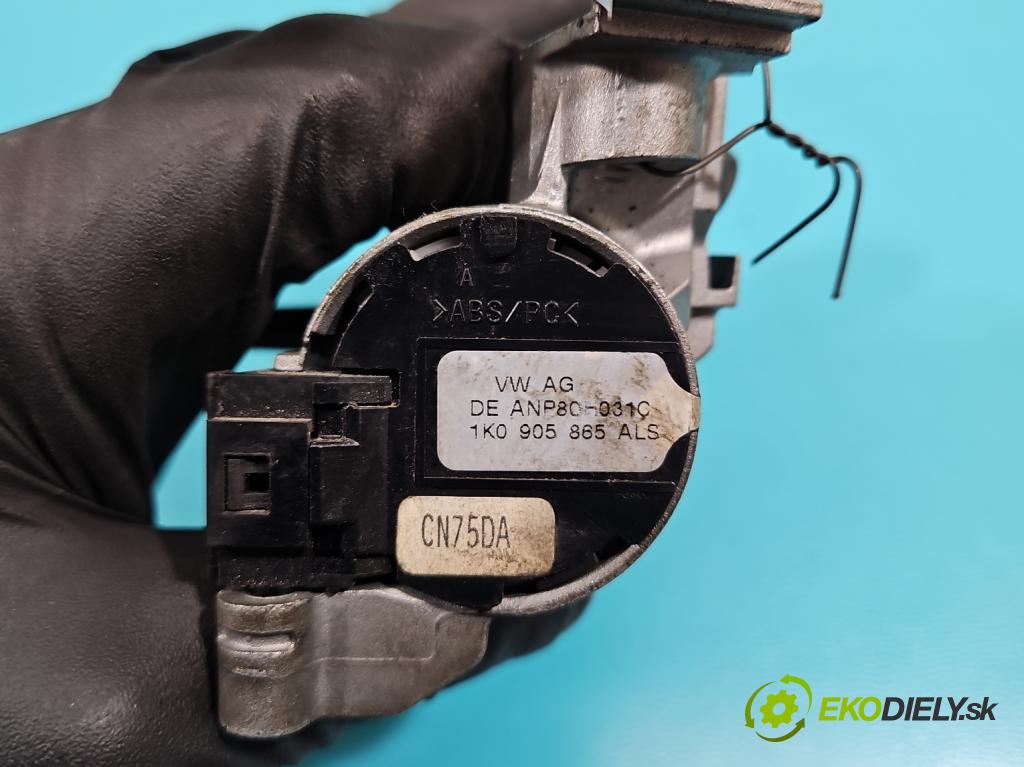 Vw Touran I 2003-2015 2.0 tdi 136 HP manual 100 kW 1968 cm3 5- Spínačka 1K0905851B (Spínacie skrinky a kľúče)