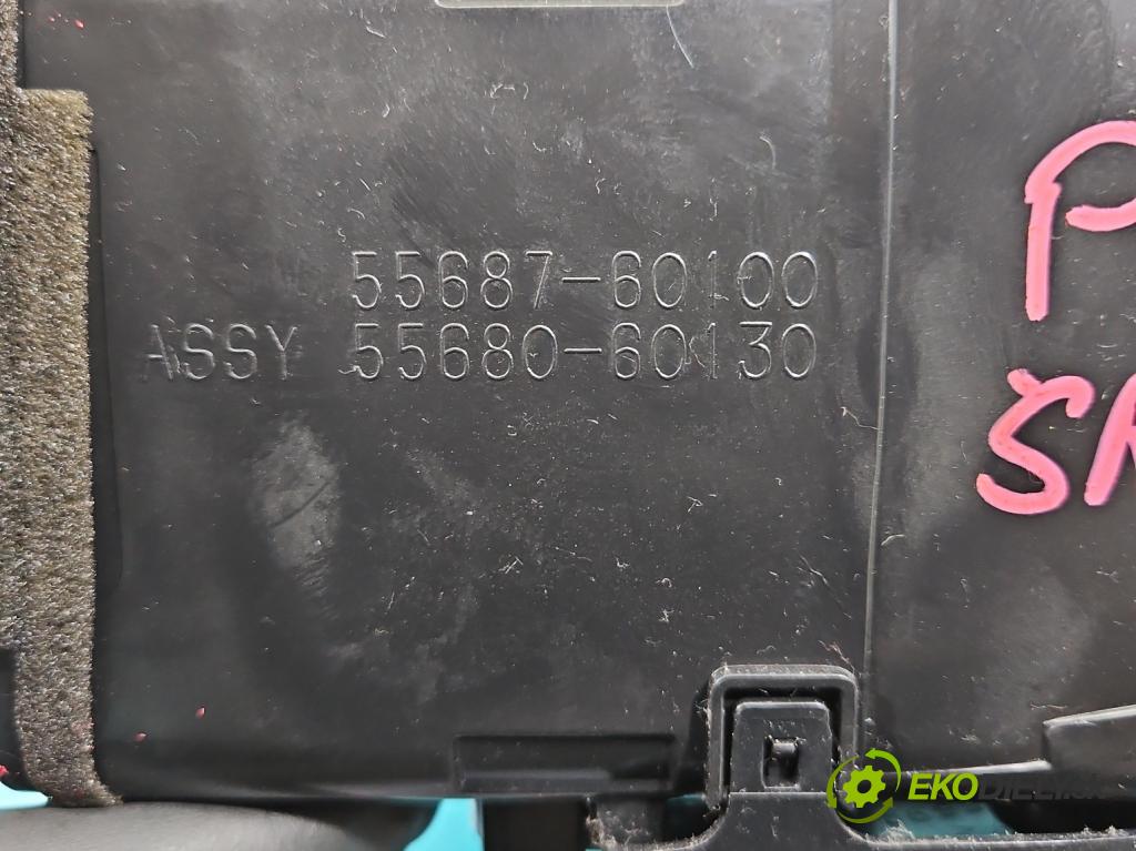 Toyota Land Cruiser J200 2007- 4.5 V8 D4D 286 hp automatic 210 kW 4461 cm3 5- Mřížka: topení medián: 5568760100 (Mřížky topení)
