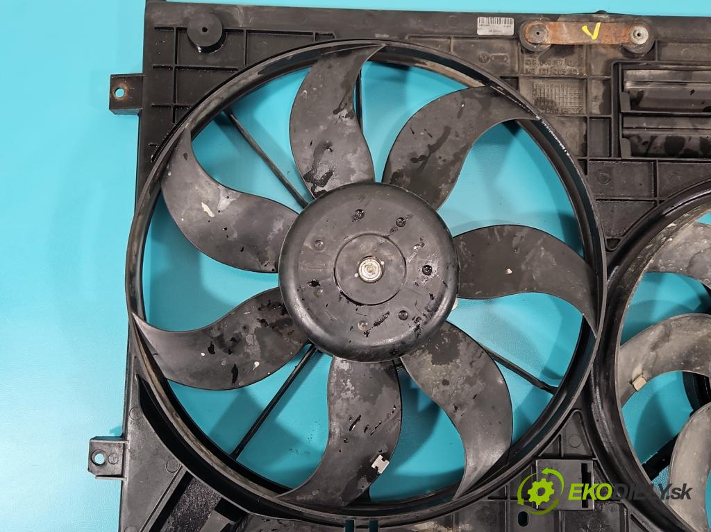 Vw Touran I 2003-2015 2.0 tdi 136 HP manual 100 kW 1968 cm3 5- Ventilátor chladiča 1K0121205AD