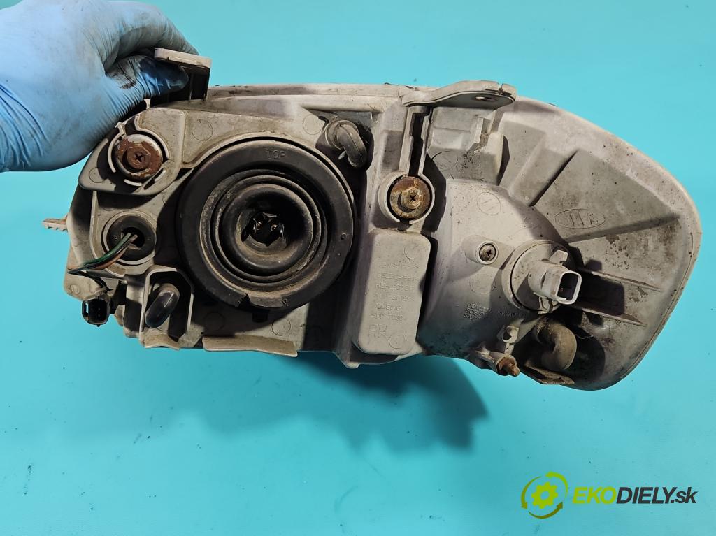 Chevrolet Aveo T250 2006-2011 1,2.0 8V 72 HP manual 53 kW 1150 cm3 4- Reflektor: pravý  (Svetlo predné pravé)