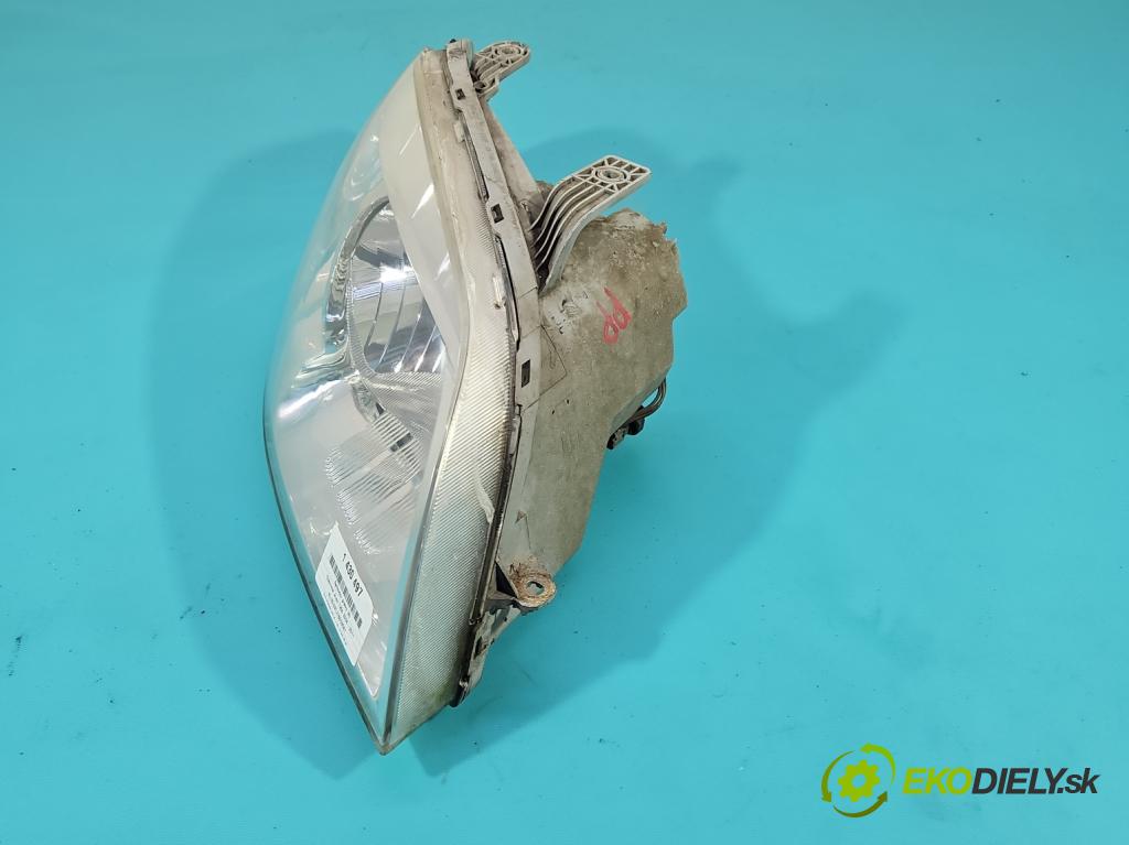 Chevrolet Aveo T250 2006-2011 1,2.0 8V 72 HP manual 53 kW 1150 cm3 4- Reflektor: pravý  (Svetlo predné pravé)