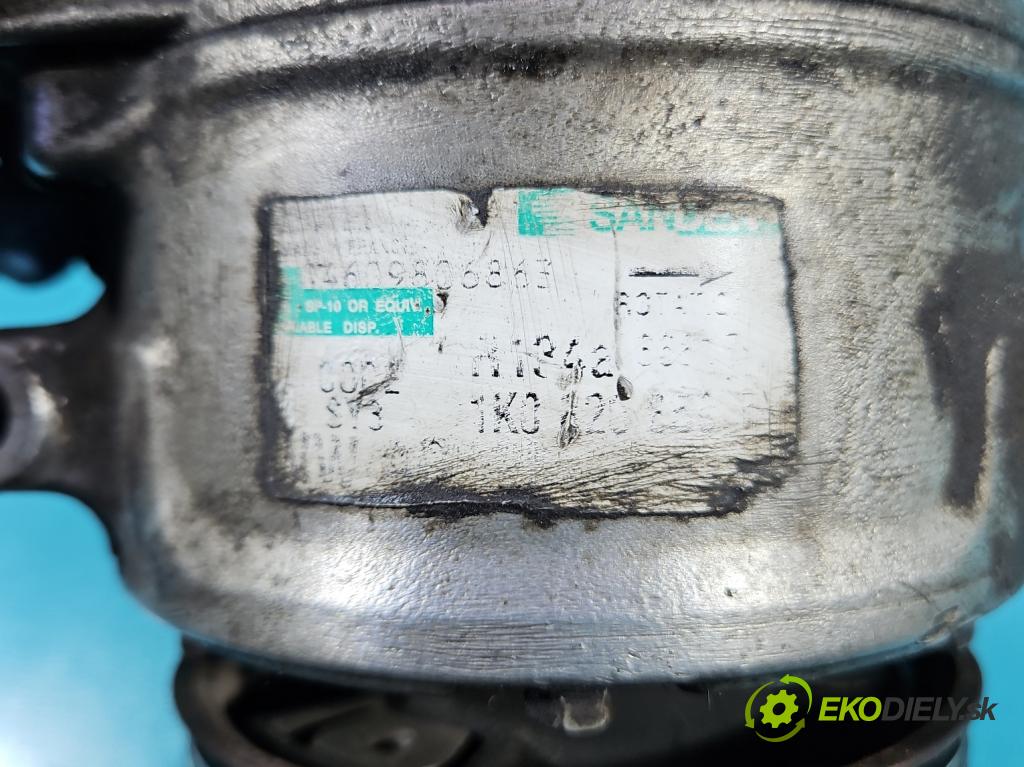 Vw Touran I 2003-2015 2.0 tdi 136 HP manual 100 kW 1968 cm3 5- Kompresor: klimatizácie  (Kompresory klimatizácie)