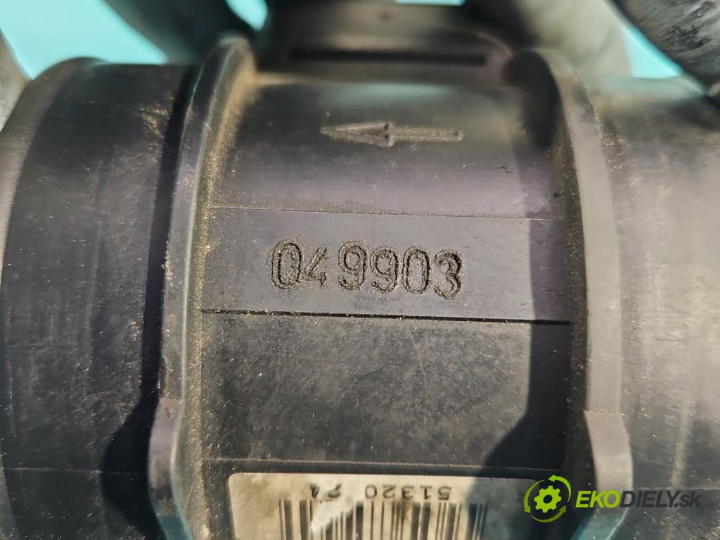 Opel Astra II 1998-2009 2.0 16V 136 HP manual 100 kW 1998 cm3 5- průtokoměr: 90530463 (Váhy vzduchu)